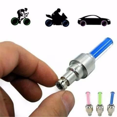 Válvulas Led con sensor para auto, bici y moto