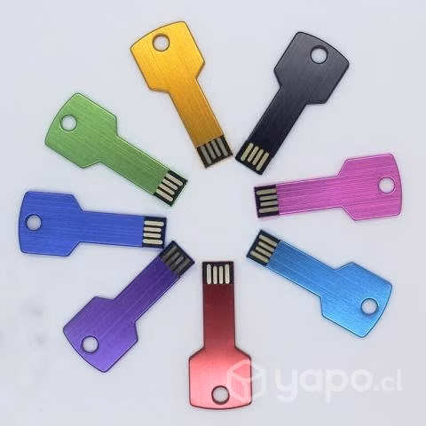 Pendrive de Llave metal colores 64 GB - Imagen 4