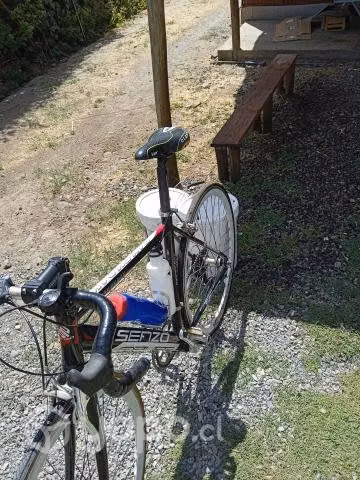 Bicicleta pistera con cambio de velocidades