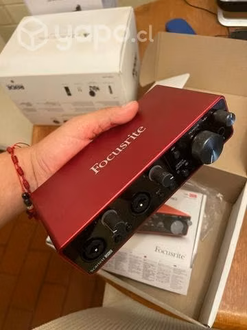 Interfaz Scarlett 2i2 Focusrite