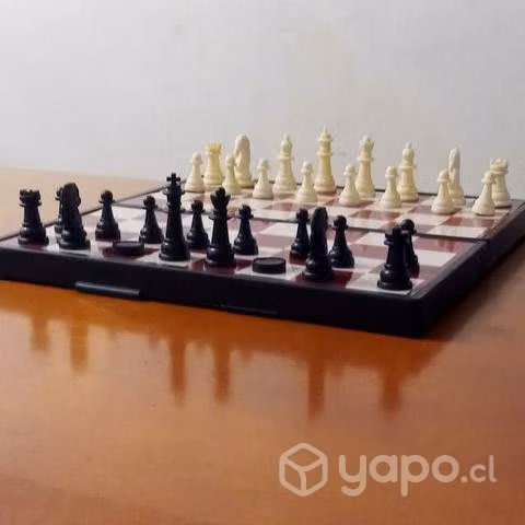 Juego de damas y ajedrez
