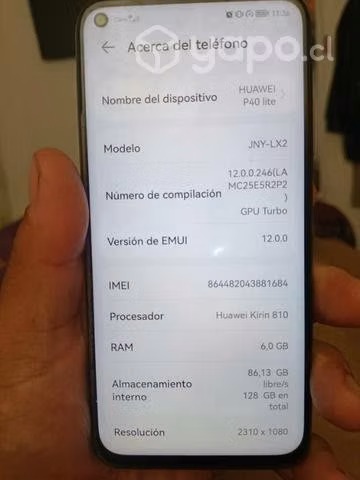 Huawei p40 lite