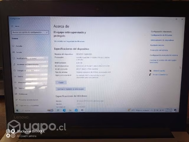 Notebook Lenovo ideapad Intel core i7 - Imagen 2