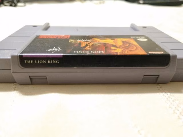 J111: juego snes el rey león