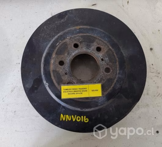 Tambor Freno Trasero Izquierdo (NNV016) Nissan Nav