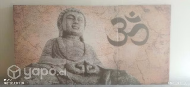 Cuadro 3 partes de buda