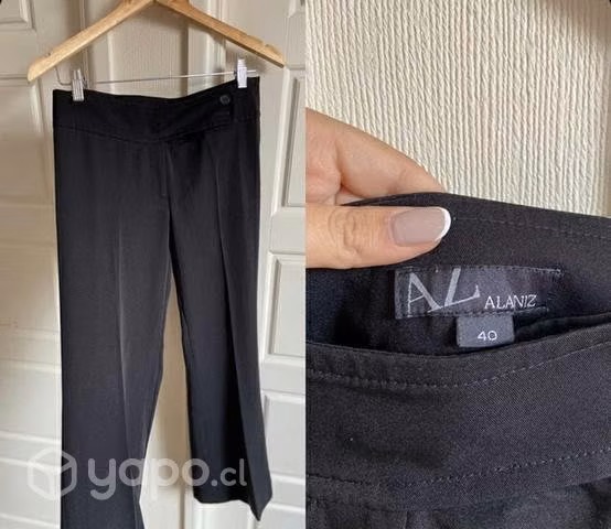 Pantalón recto de dama