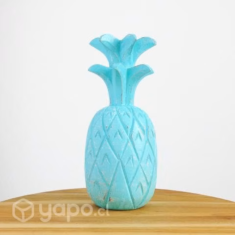 Piña turquesa Alt.30 cm