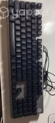 Kit teclado gamer + Mouse HP
