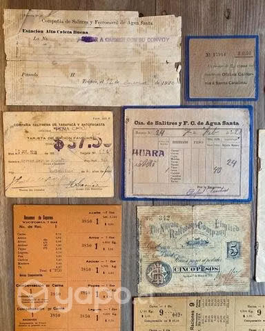 Antiguos reglamentos y papelería Salitreras Chile - Imagen 5