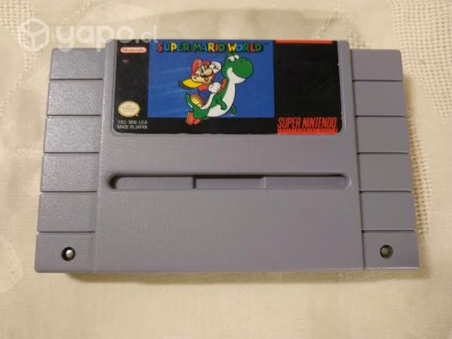 J112: juego snes super mario world