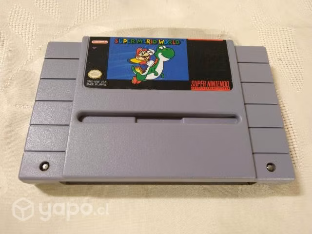 J112: juego snes super mario world