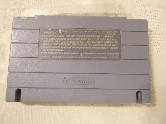 J112: juego snes super mario world