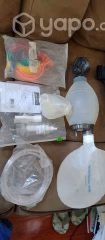 Desfibrilador,ambu pediátrico ,aerocamara pediátri - Imagen 5
