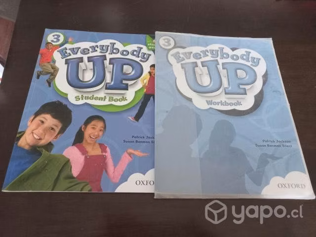 Libro inglés Everybody Up Student book y workbook