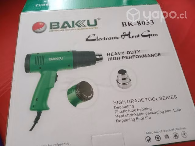 Pistola de calor bakku