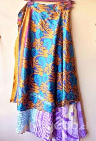 Falda de amarrar reversible - Imagen 2