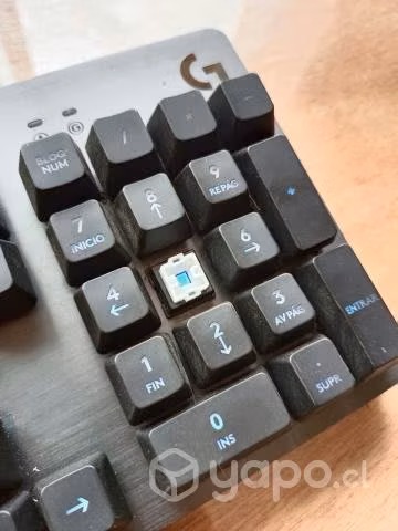 Logitech g513 carbon detalle - Imagen 2