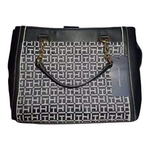 Bolso tote negro de marca