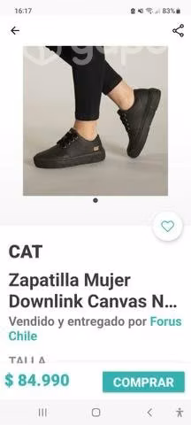 Zapatilla Cat unicex