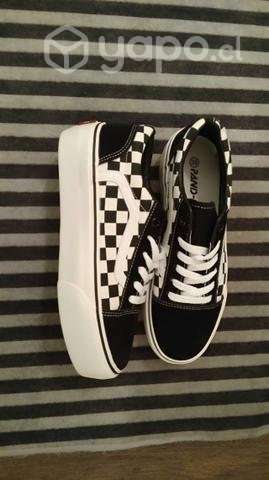 Zapatillas de dama estilo vans - Imagen 2