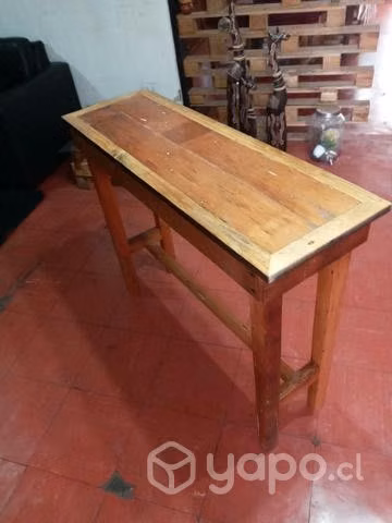 Muebles rustico espejo y mesa - Imagen 3