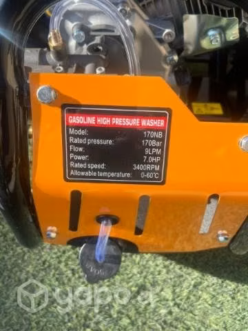 Hidrolavadora industrial a gasolina 7.0 hp bison - Imagen 4