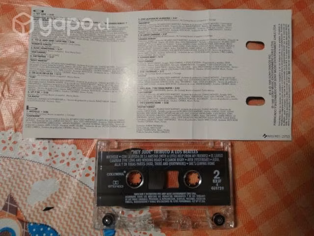 Mt269: tape hey jude tributo a the beatles 1995