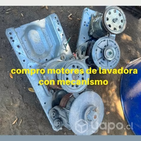 Motores de lavadoras con mecanismo