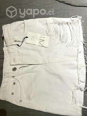 Falda Zara blanca - Imagen 3