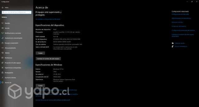 PC i7 3770 + 16 GB de ram + SSD 256 GB - Imagen 5