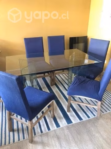 Comedor de vidrio bicelado - Imagen 2