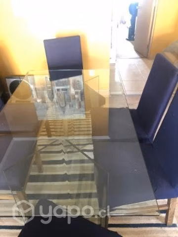 Comedor de vidrio bicelado - Imagen 3