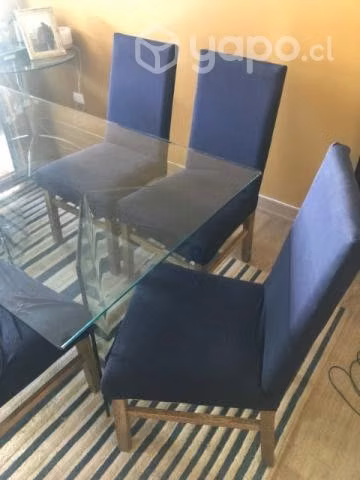 Comedor de vidrio bicelado - Imagen 4