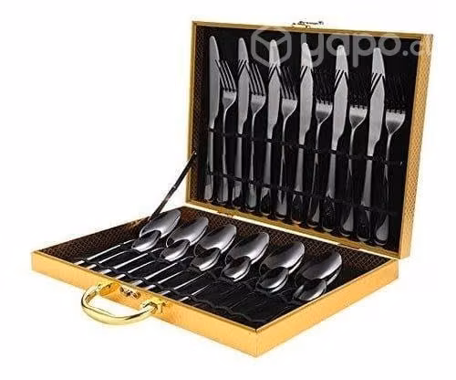 Set 24 Piezas Cubiertos De Lujo Maleta
