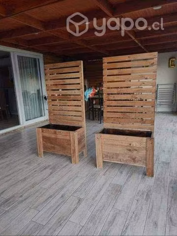 Jardineras de madera