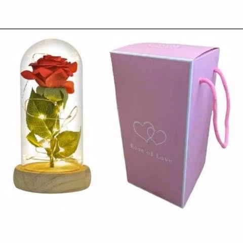 Rosa led 21 cm