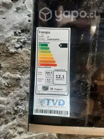 Televisión LG 55'