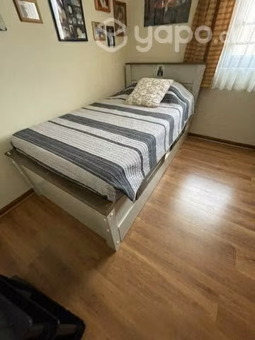 Cama plaza y media Decocasa modelo Houston
