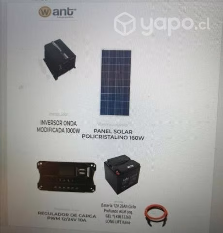 Kit fotovoltaico nuevo