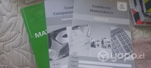 Cuadernillos Cpech preuniversitario