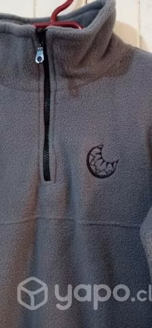Poleron gris oscuro