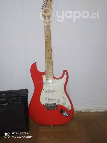 Guitarra eléctrica + amplificador