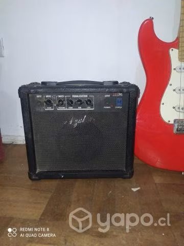 Guitarra eléctrica + amplificador