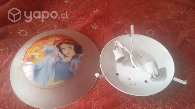 Lampara de techo princesas