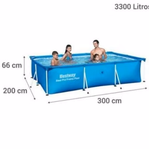 Piscina estructural rectangular 3 X2