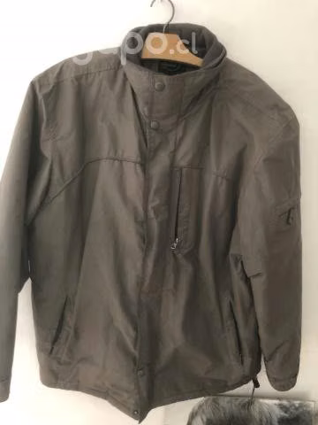 Chaqueta/parca gris marca Cedarwood - Imagen 3