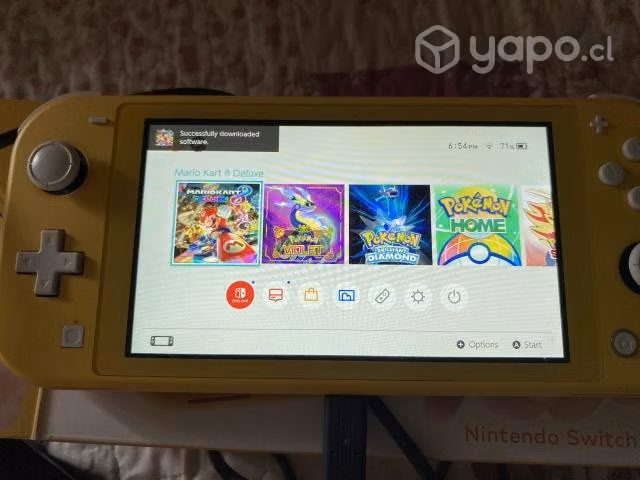 Nintendo Switch Lite + 3 juegos de Pokémon + Mario