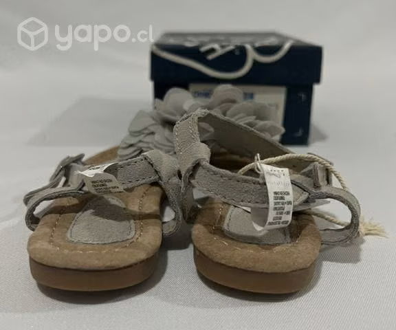 Chala 100% Cuero Marca Oshkosh N*25 Gris - Imagen 4