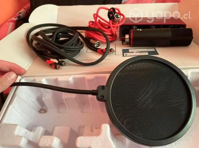 Kit scarlett microfono condesandor